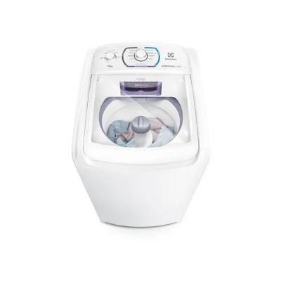 Máquina de Lavar Electrolux 11kg Branca Essential Care com Easy Clean e Filtro Fiapos