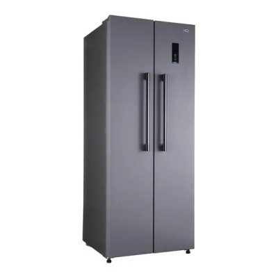 Geladeira Refrigerador HQ Frost Free Side By Side 460 Litros Cinza