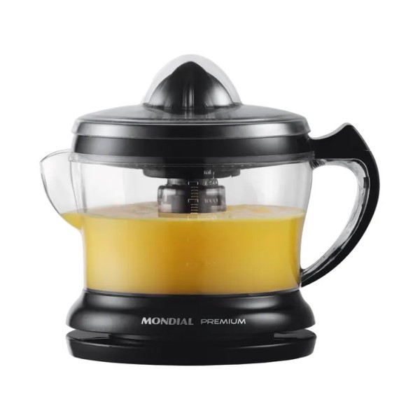 Espremedor de Frutas Mondial Premium - Elétrico 30W 1,25L Automático