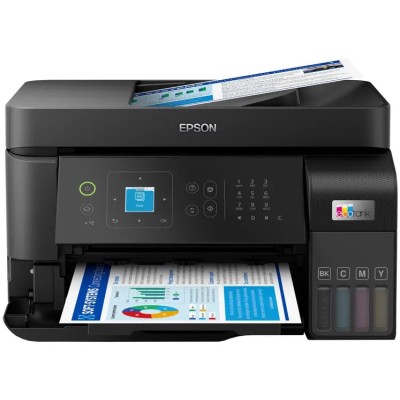 Impressora Multifuncional Epson Ecotank - Tanque de Tinta Colorida USB Wi-Fi ADF