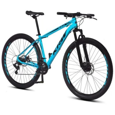 Bicicleta Aro 29 KRW Alumínio 24 Vel Freio a Disco X52