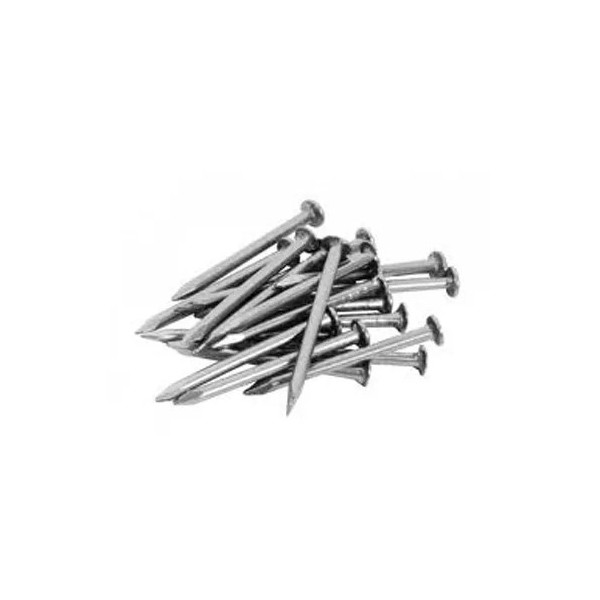 Kit 1CT Pregos Aço Com Cabeça 17x27 Saco Com 100 Unidades