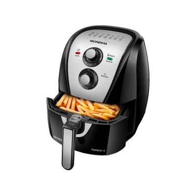 Air Fryer Mondial Family Preto 4L com Timer
